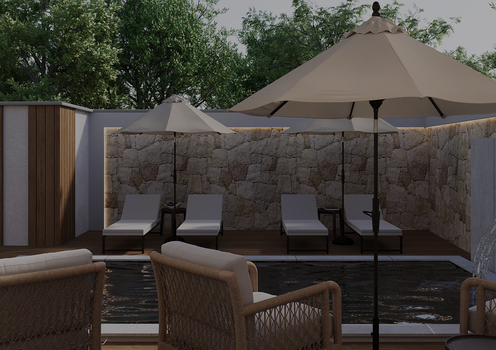 architecture in Tirana, architecture in Albania, modern architecture, architecture studio Albania, landscape architecture, outdoor design, terrace design, rooftop terrace, bar and pool design, landscape oasis, garden terrace, urban oasis, modern courtyard design, minimal design, Mediterranean style, natural materials, contemporary architecture, sustainable design, studio arkitekture Shqipëri, projekt arkitekture Tiranë, dizajn peizazhi modern