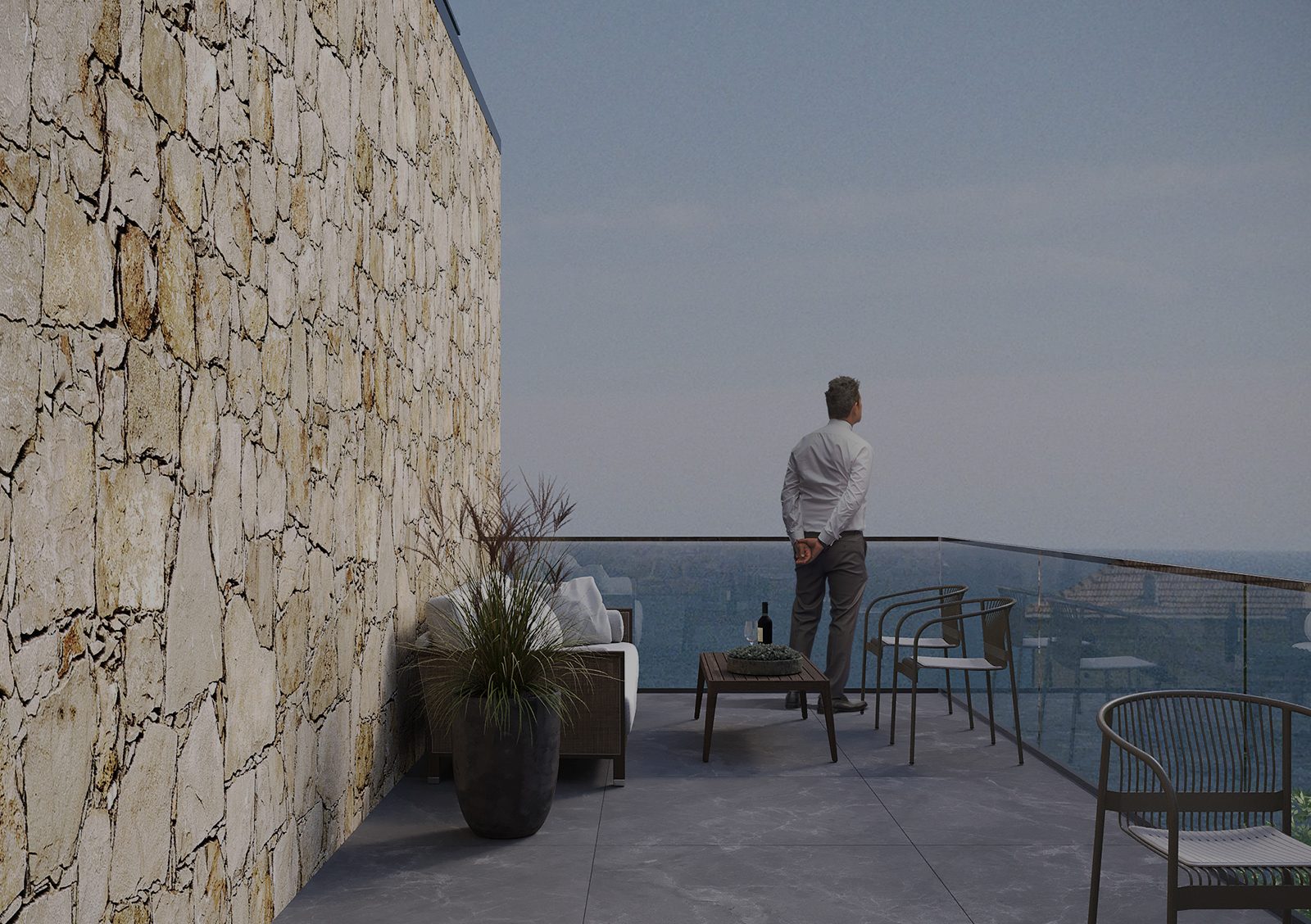 Albtecture Studio është studio arkitekture dhe projektimi e specializuar në arkitekturë bashkëkohore, dizajn hotelier, residencial dhe urban, me fokus në integrimin me peizazhin, materialet natyrore, qëndrueshmërinë dhe vizualizimet arkitekturore (3D & ArchViz). Ne krijojmë projekte funksionale, estetike dhe unike, të përshtatura për kontekstin mesdhetar dhe tregun bashkëkohor.