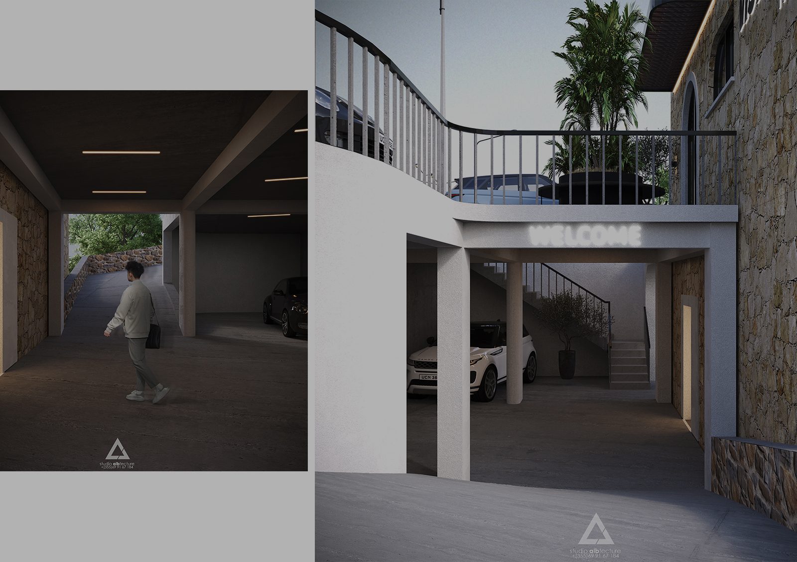 Albtecture Studio është studio arkitekture dhe projektimi e specializuar në arkitekturë bashkëkohore, dizajn hotelier, residencial dhe urban, me fokus në integrimin me peizazhin, materialet natyrore, qëndrueshmërinë dhe vizualizimet arkitekturore (3D & ArchViz). Ne krijojmë projekte funksionale, estetike dhe unike, të përshtatura për kontekstin mesdhetar dhe tregun bashkëkohor.